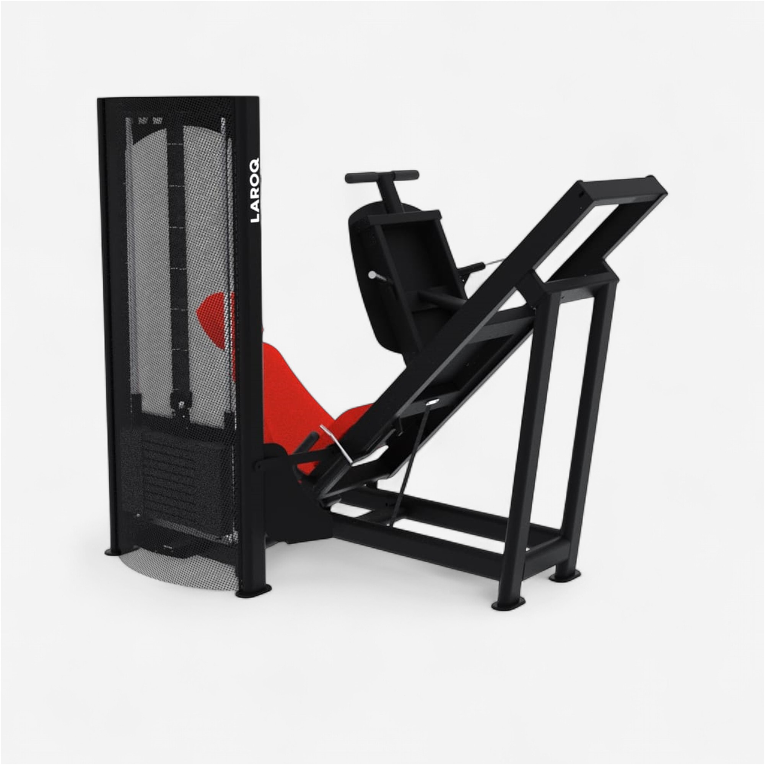 Presse à cuisse 45° charge de 140 kg - laroq nc26 rouge - Appareils de Musculation - LAROQ- Clubs - Entreprises - Collectivités - Associations