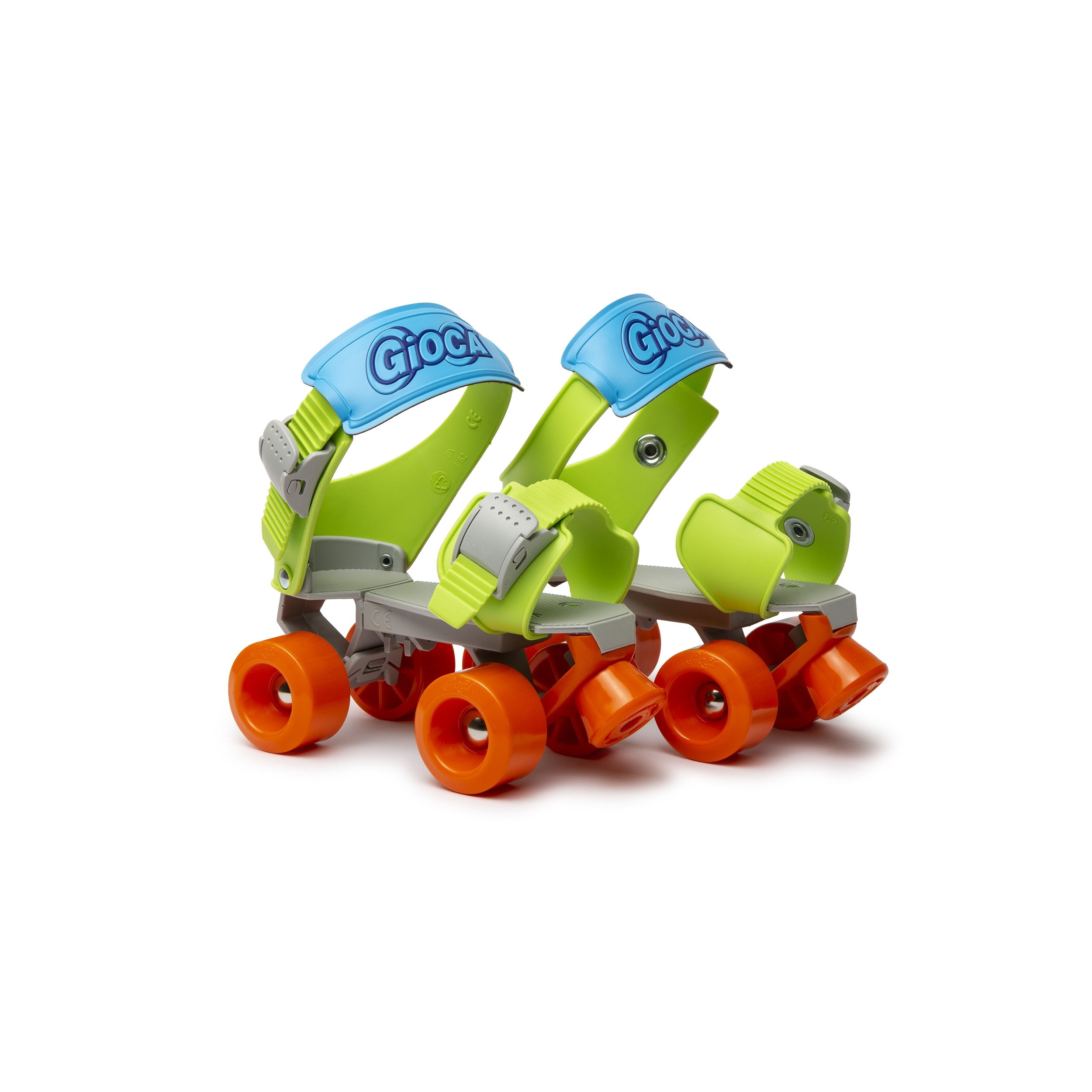 Patins à roulettes GIOCA 24-34 vert pour les clubs et