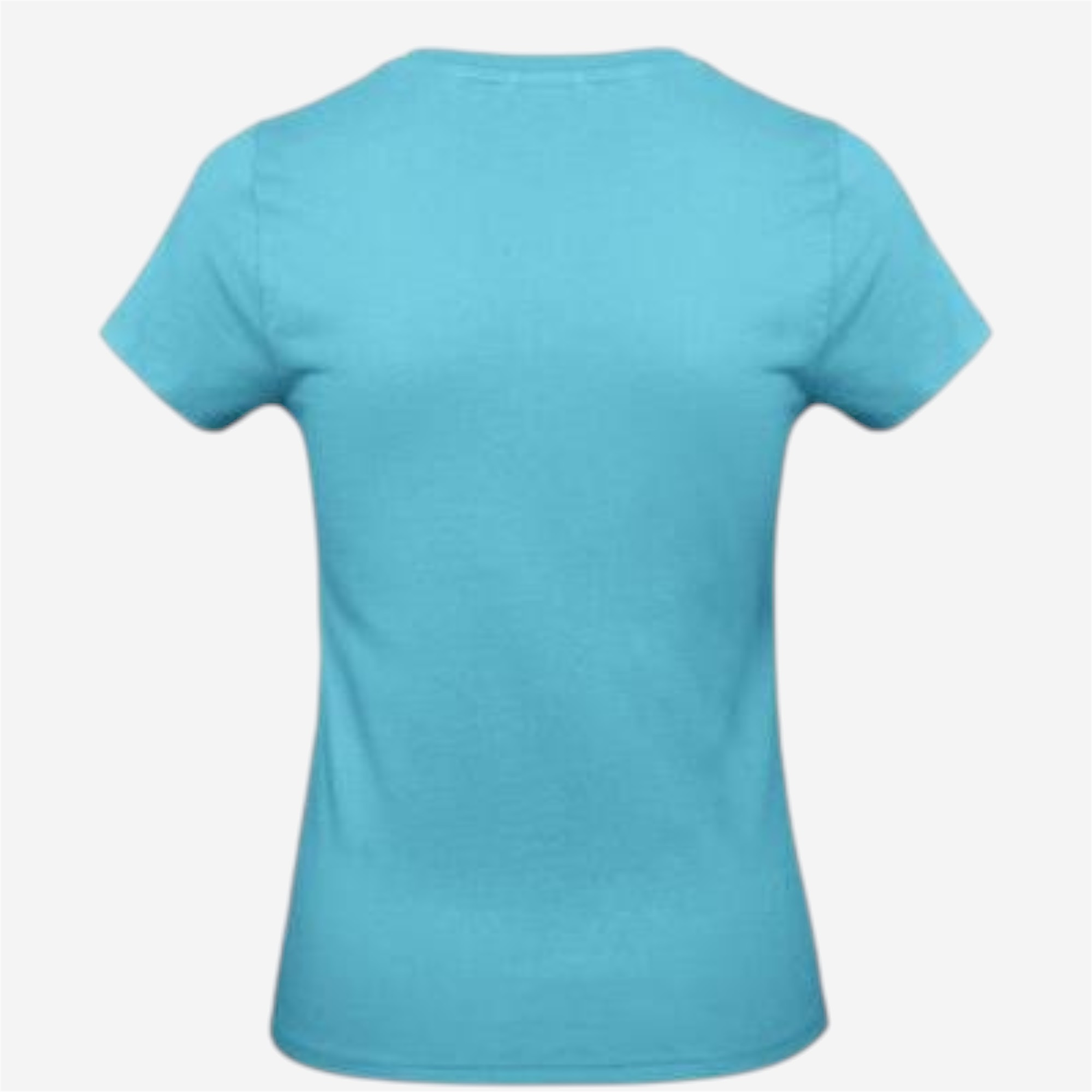 Tee-shirt femme 190 bleu piscine - HAUTS - B&c- Clubs - Entreprises - Collectivités - Associations