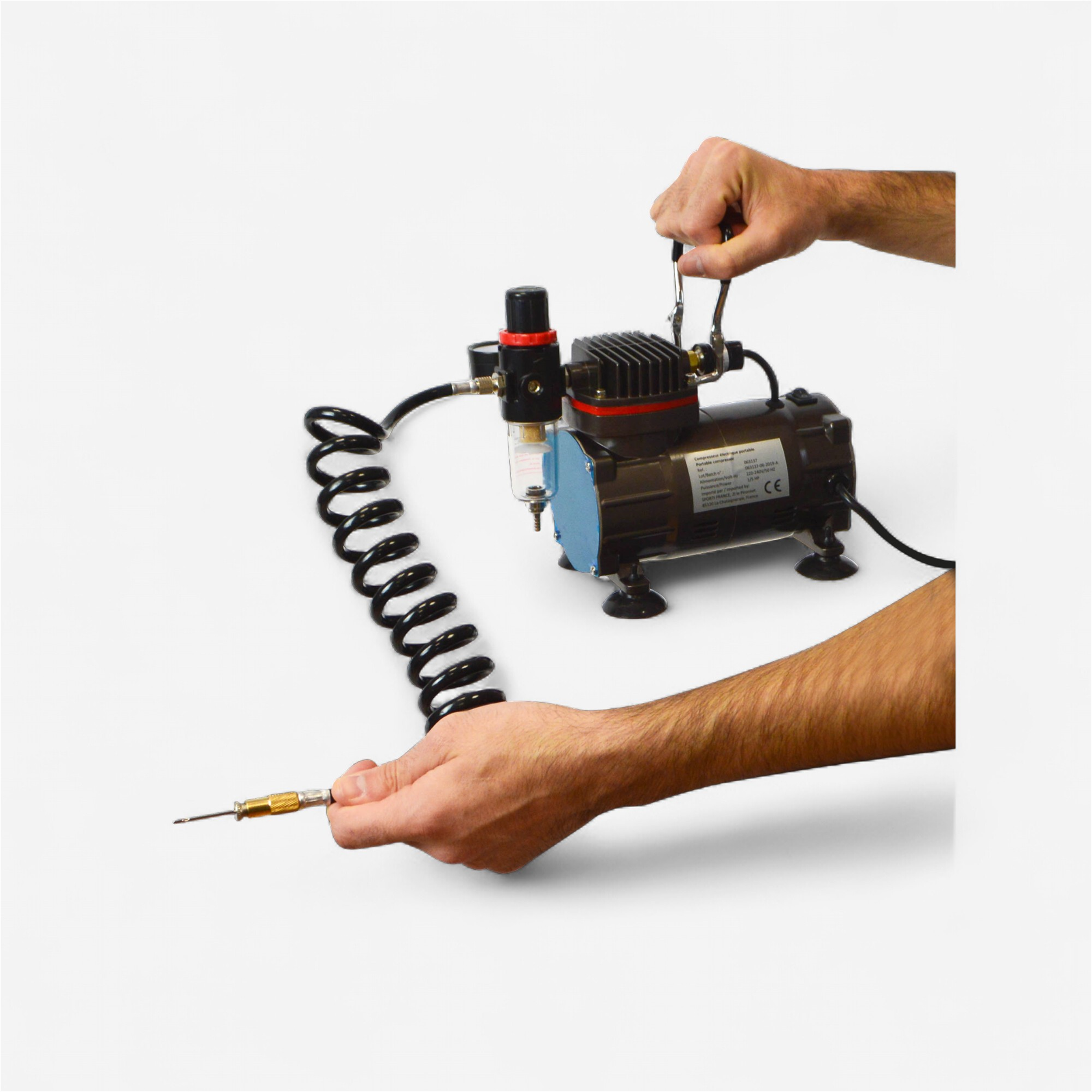 Compresseur velo / ballon - Matériel entrainement - SPORTIFRANCE- Clubs - Entreprises - Collectivités - Associations