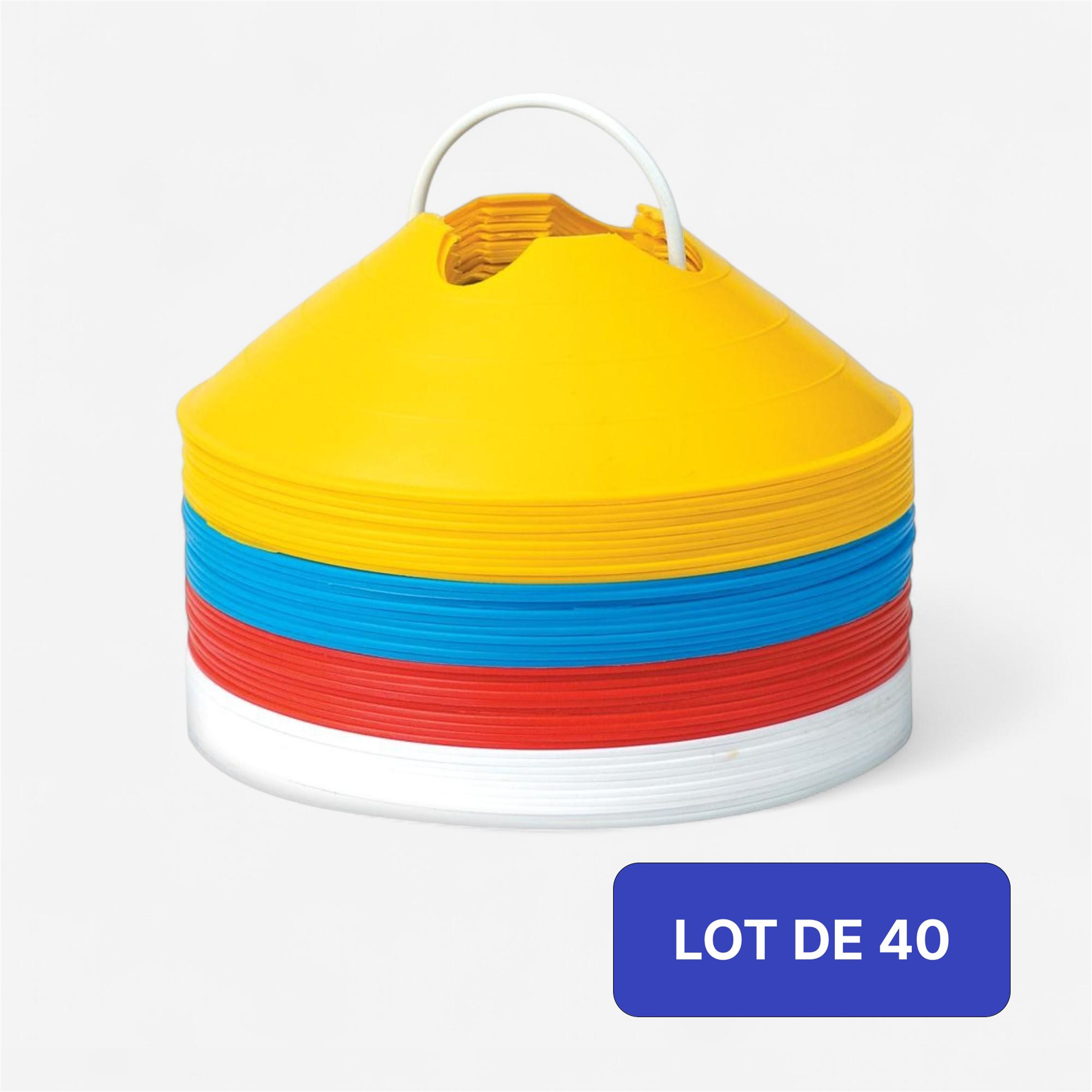 Coupelle fendue - lot de 40 - - - CSY PLASTIQUE-Decathlon PRO - Clubs - Entreprises - Collectivités - Associations