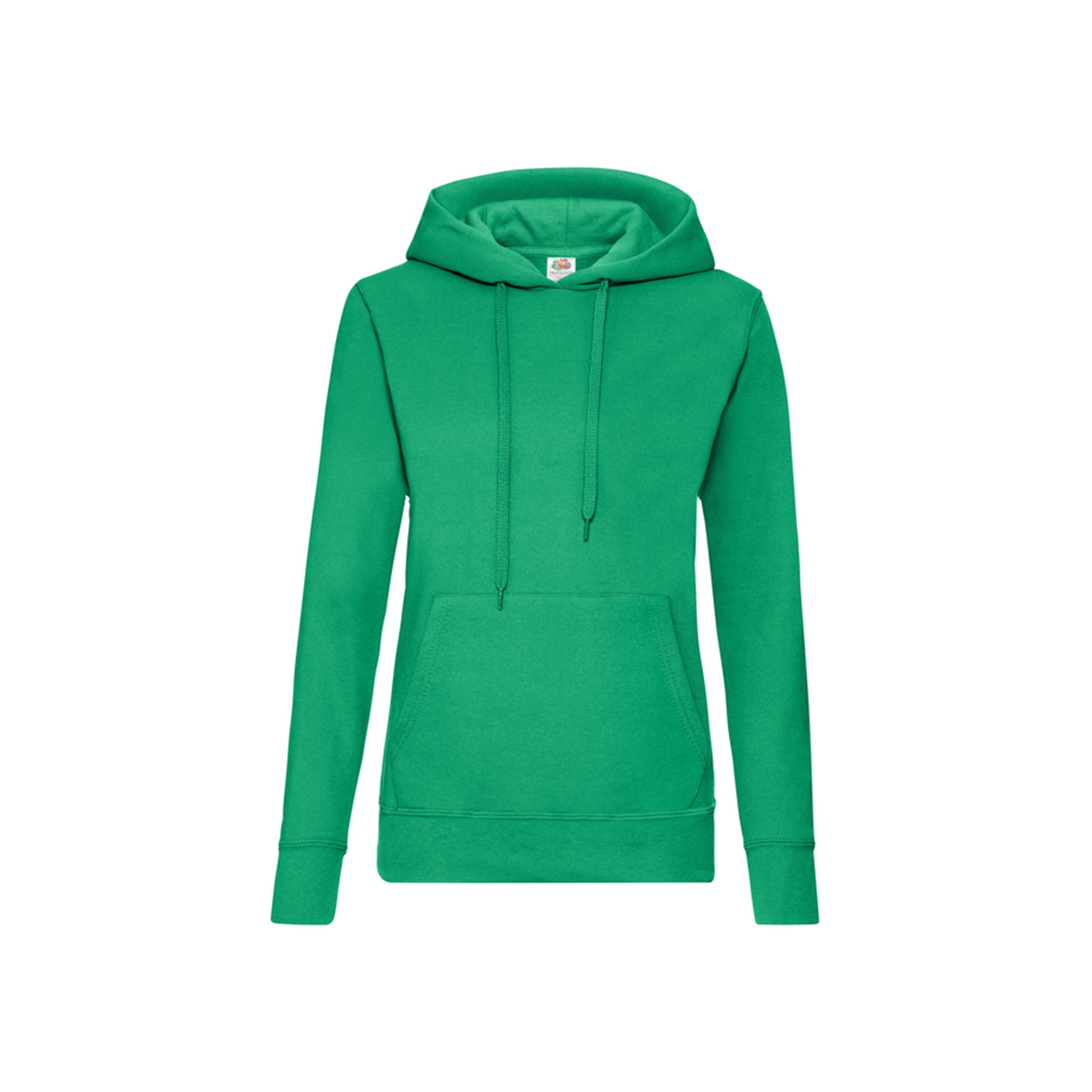 Sweat Capuche femme Fruit Of The Loom Vert Sapin pour les clubs