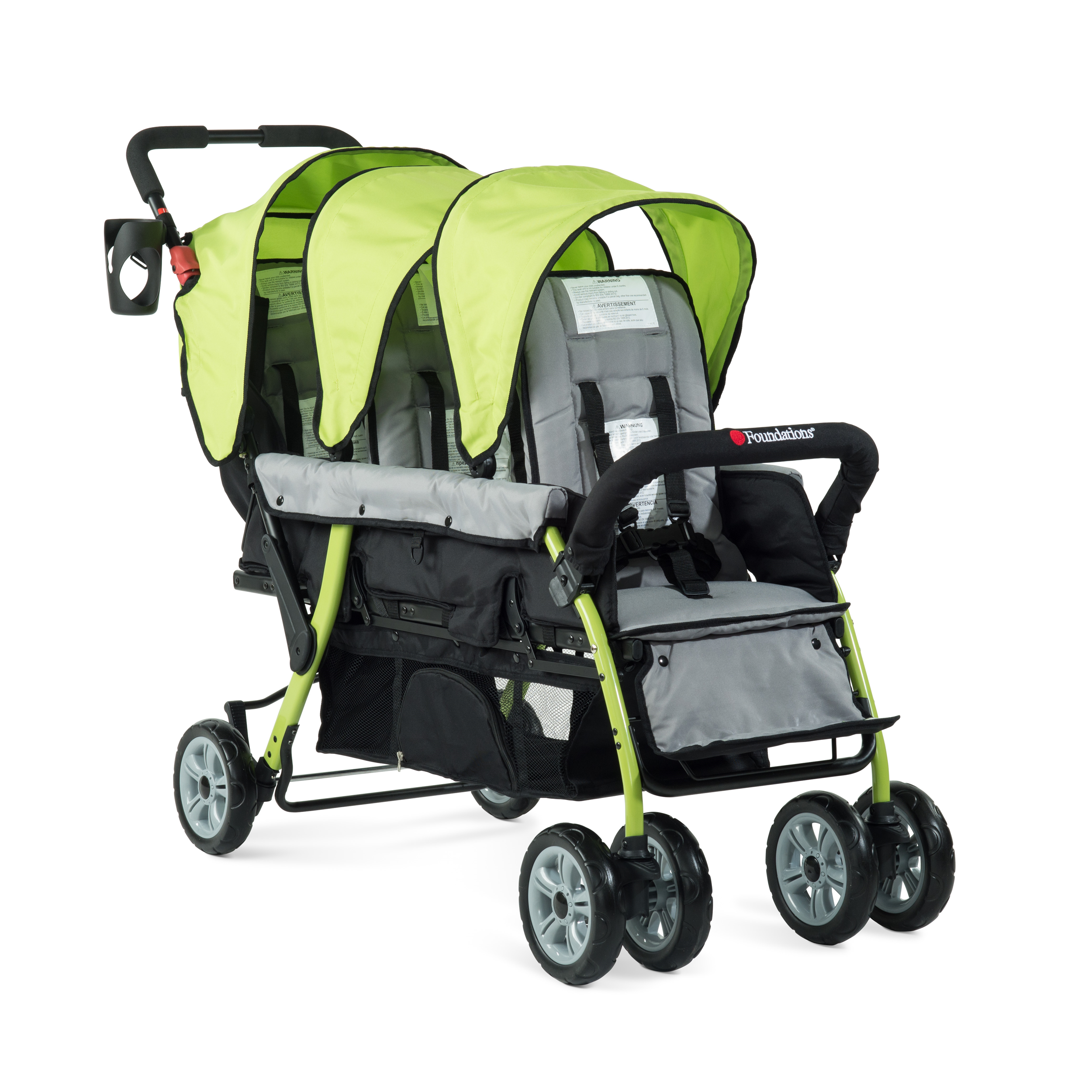 Poussette TRIO vert pour les clubs et collectivites Decathlon Pro