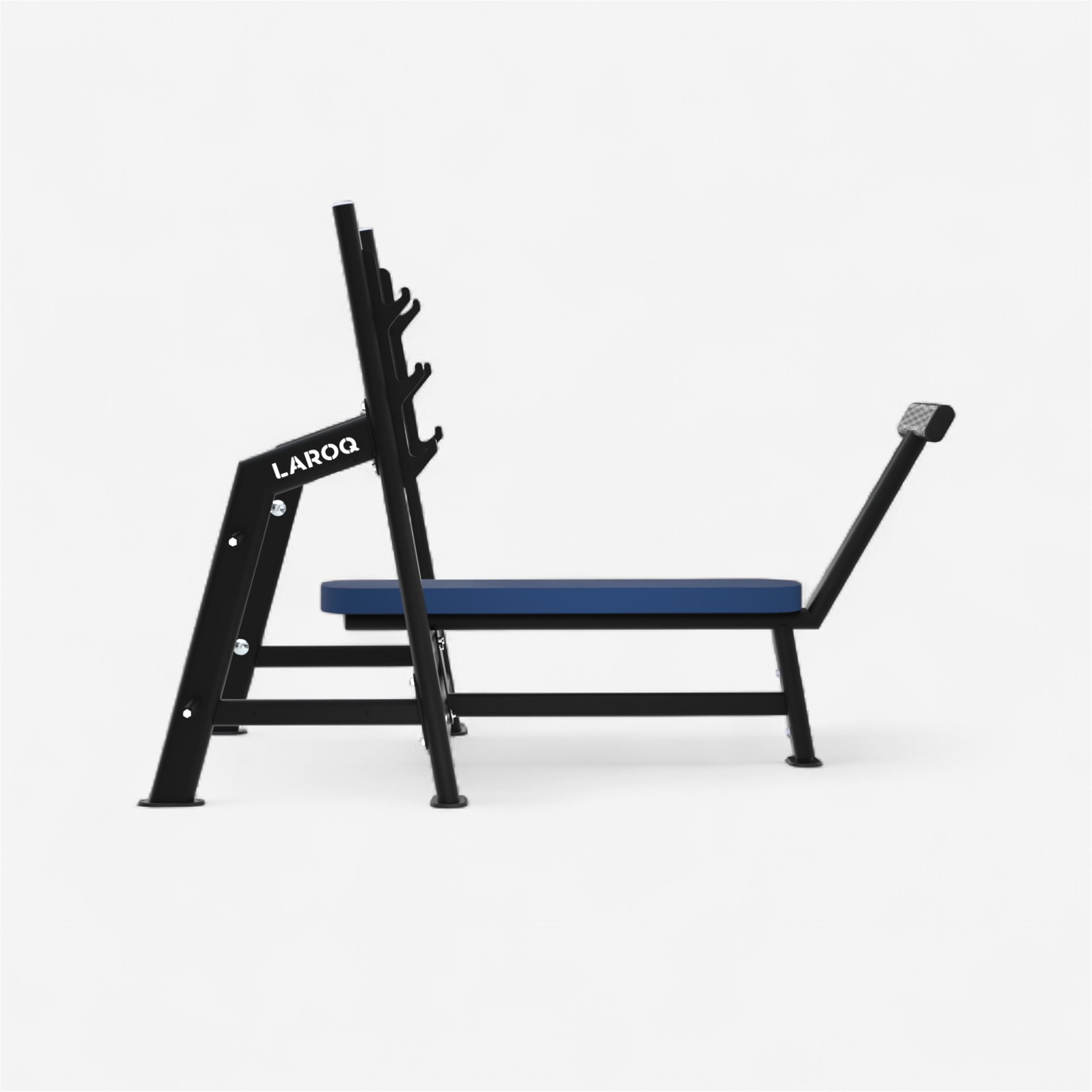 Banc de musculation développé couché noir - Appareils de Musculation - LAROQ- Clubs - Entreprises - Collectivités - Associations