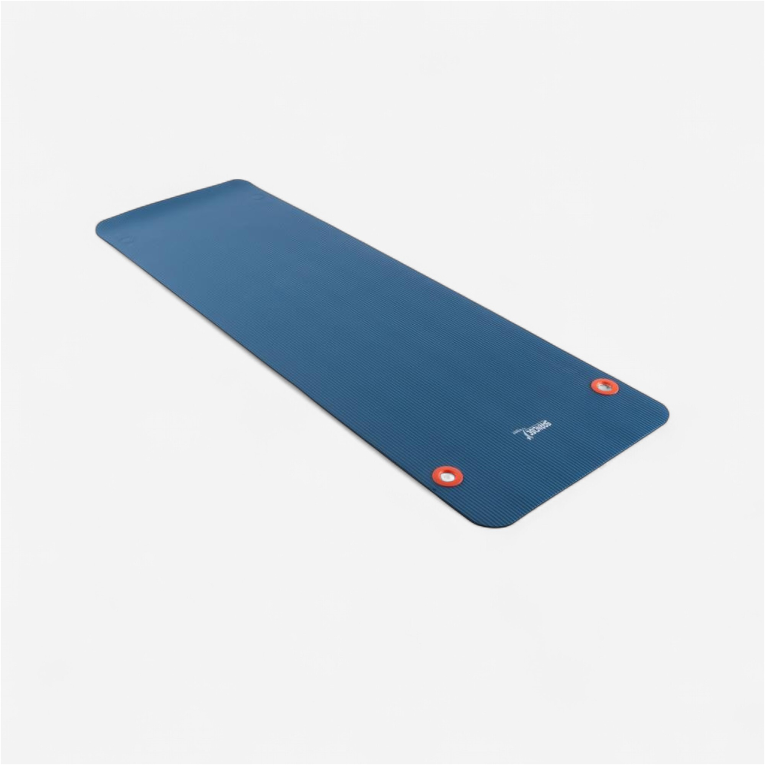 Tapis de sol gym avec oeillets 140 x 60 cm bleu - Pilates - Gvg sports- Clubs - Entreprises - Collectivités - Associations