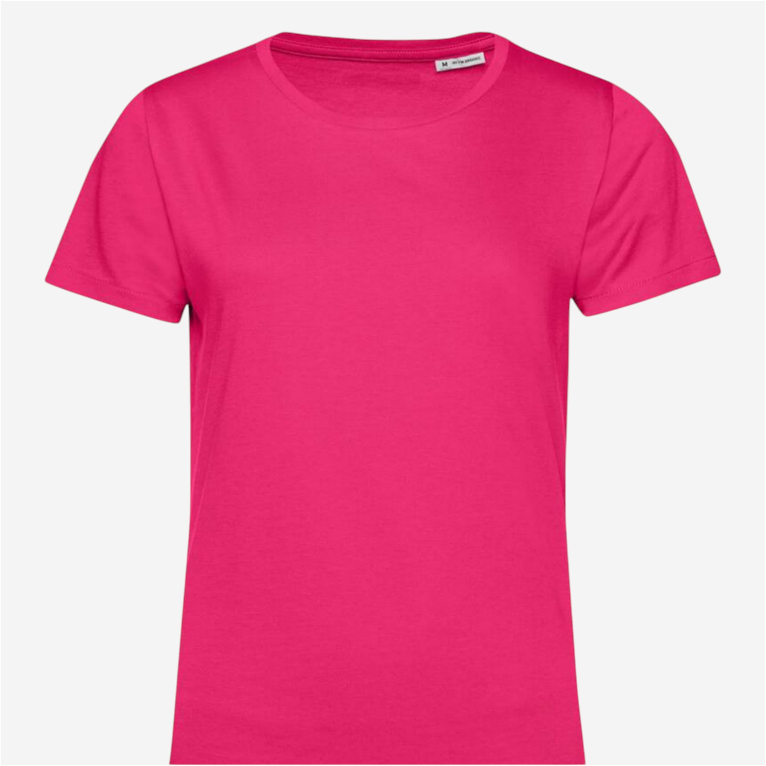 Tee shirt manches courtes femme b&c - coton organic rose - Vêtements de sport et accessoires - Tee-shirts et polos - B&c-Decathlon PRO - Clubs -