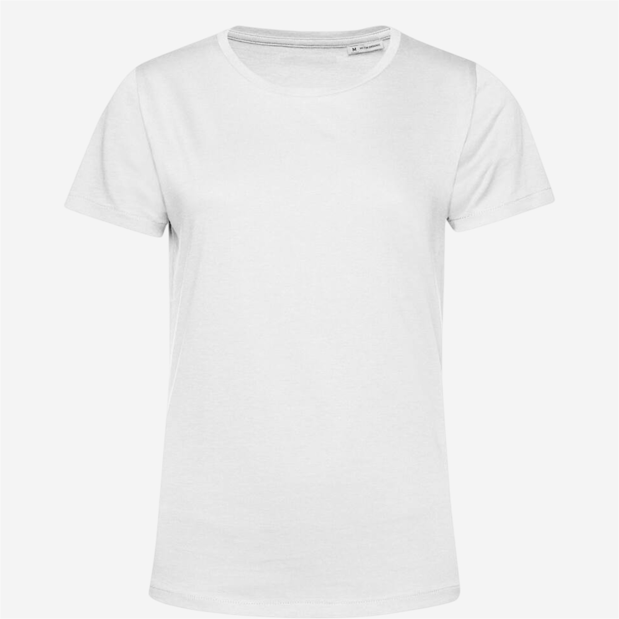 Tee shirt manches courtes femme b&c - coton organic blanc - Vêtements de sport et accessoires - Tee-shirts et polos - B&c-Decathlon PRO - Clubs -