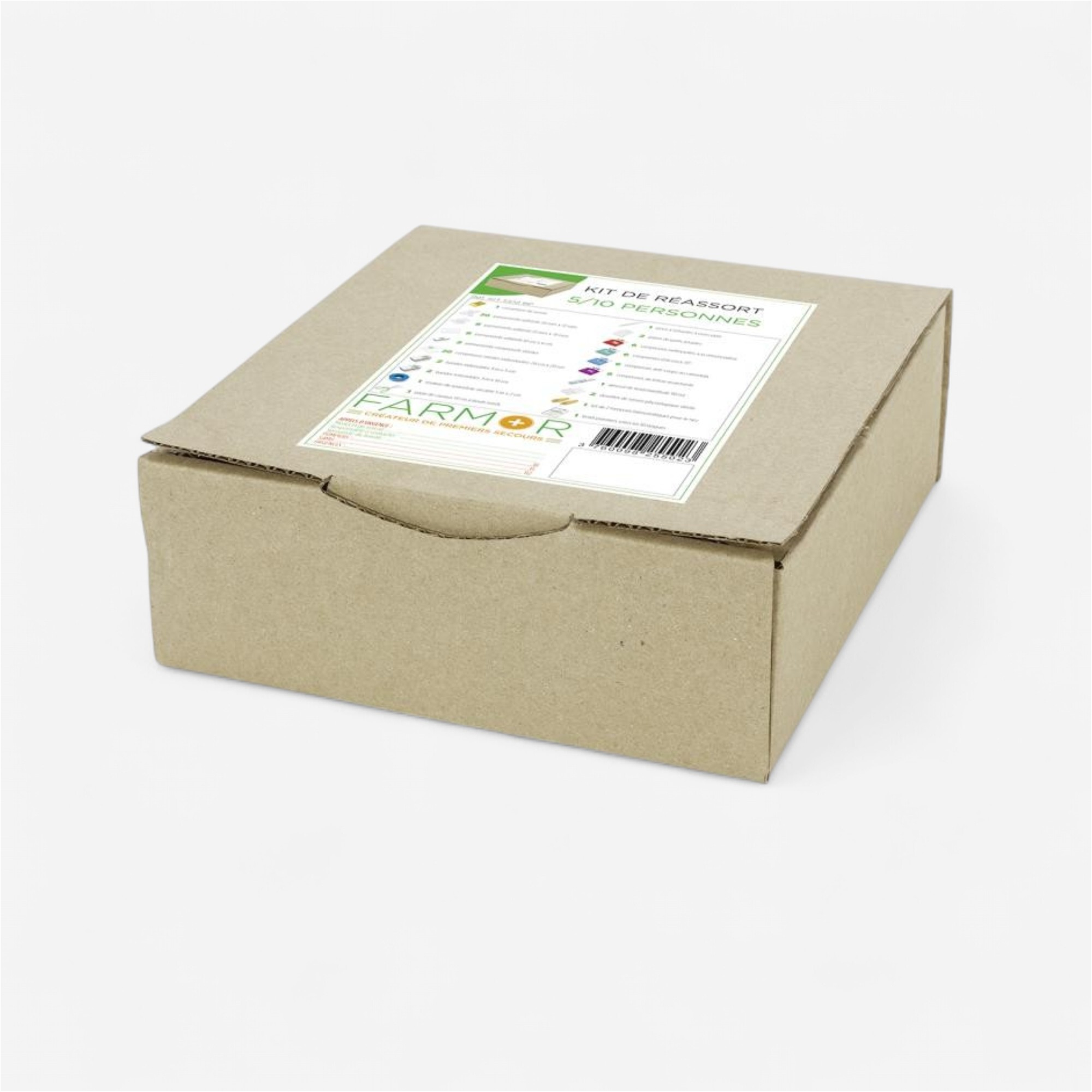 Trousse de secours santé farmor - grand kit de réassort sport - Mobilité urbaine et outdoor - Camping et randonnée - FARMOR-Decathlon PRO - Clubs -