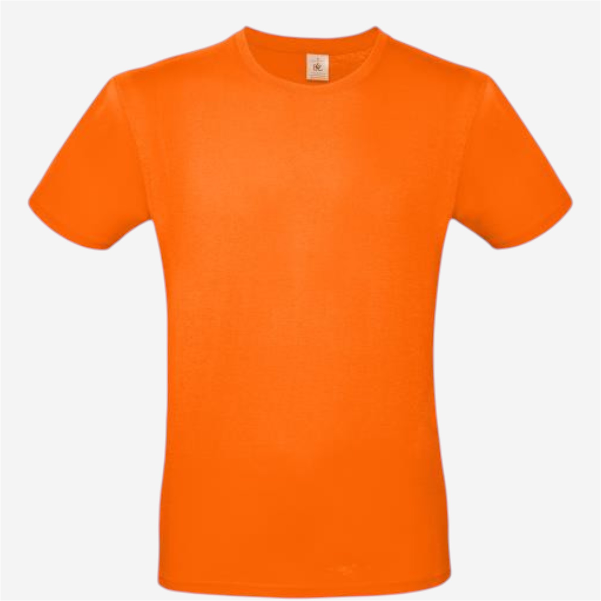 Tee shirt manches courtes mixte b&c - 150 orange - Vêtements de sport et accessoires - Tee-shirts et polos - B&c-Decathlon PRO - Clubs - Entreprises -