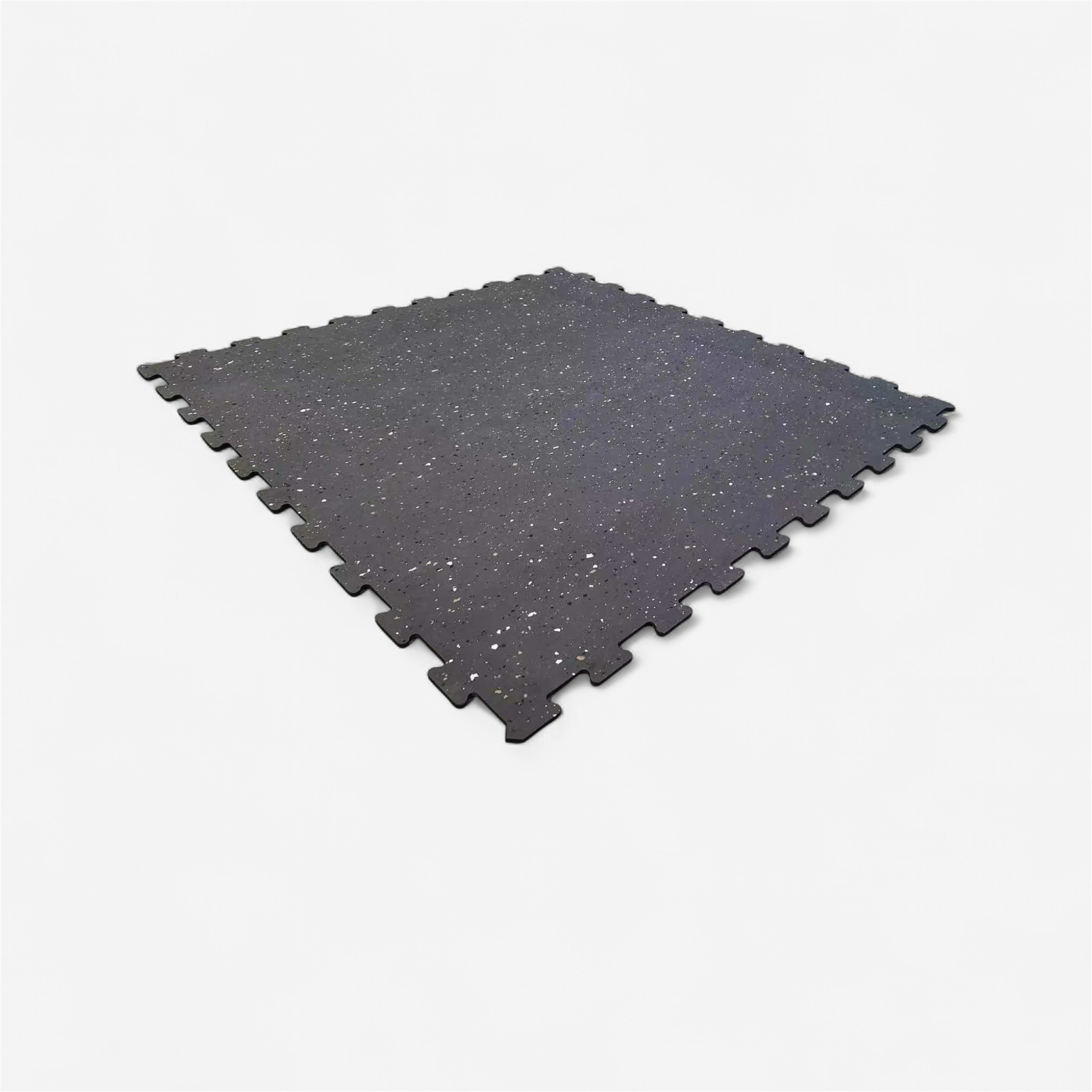 Dalle de sol 7 mn - virgin rubber mouchetées gris clair