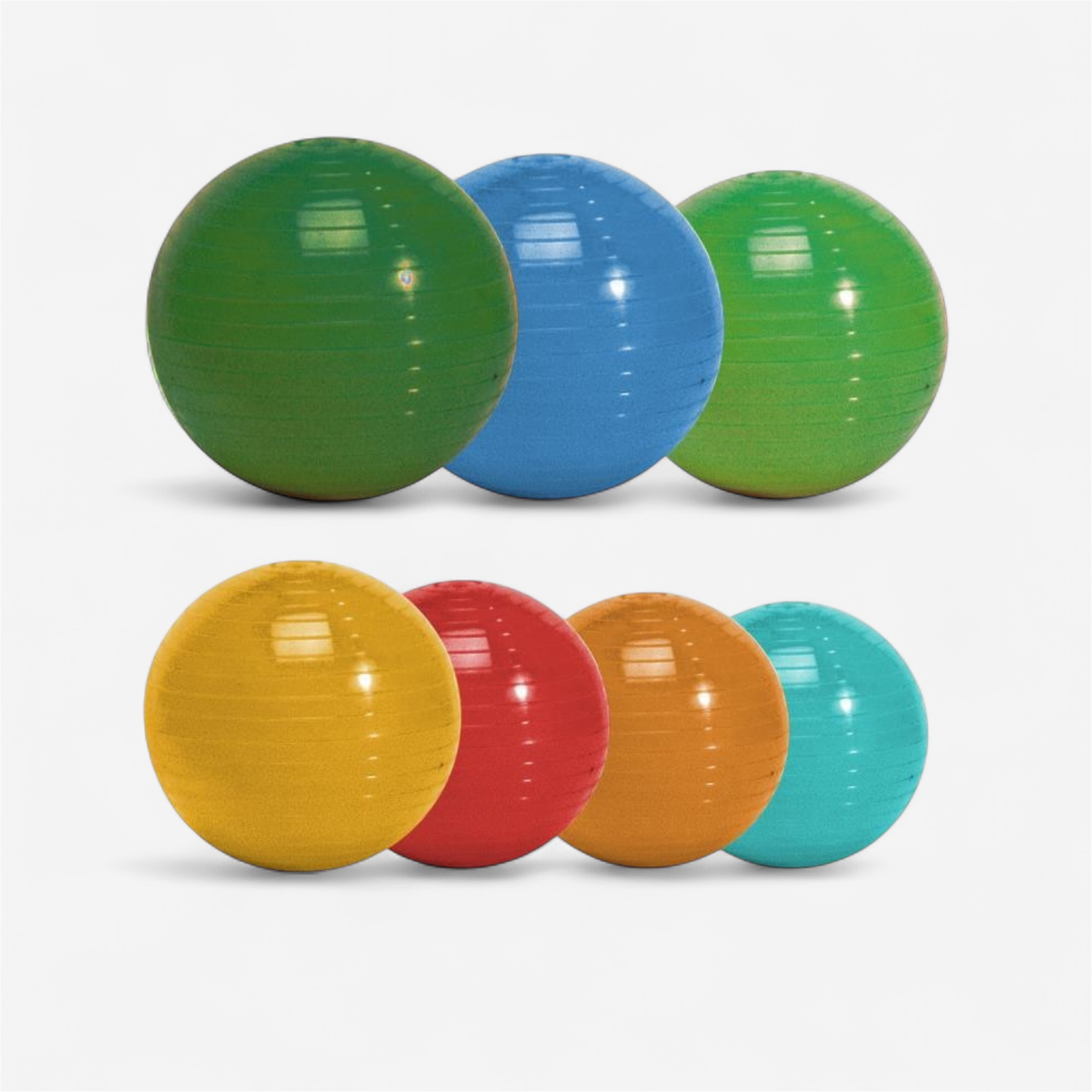 Boule lancer de poids lestée striée 4 kg vert - TREMBLAY