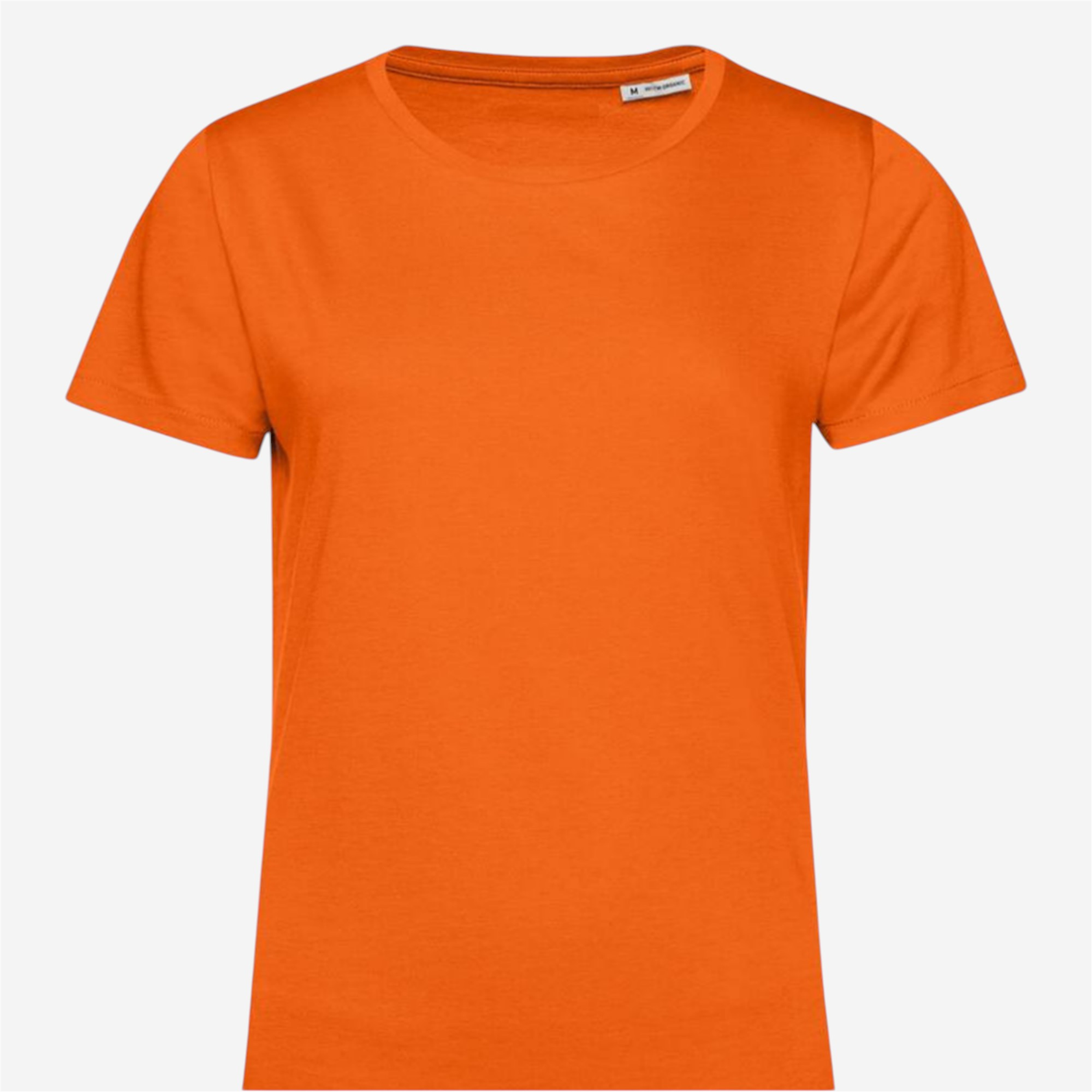 Tee shirt manches courtes femme b&c - coton organic orange - Vêtements de sport et accessoires - Tee-shirts et polos - B&c-Decathlon PRO - Clubs -