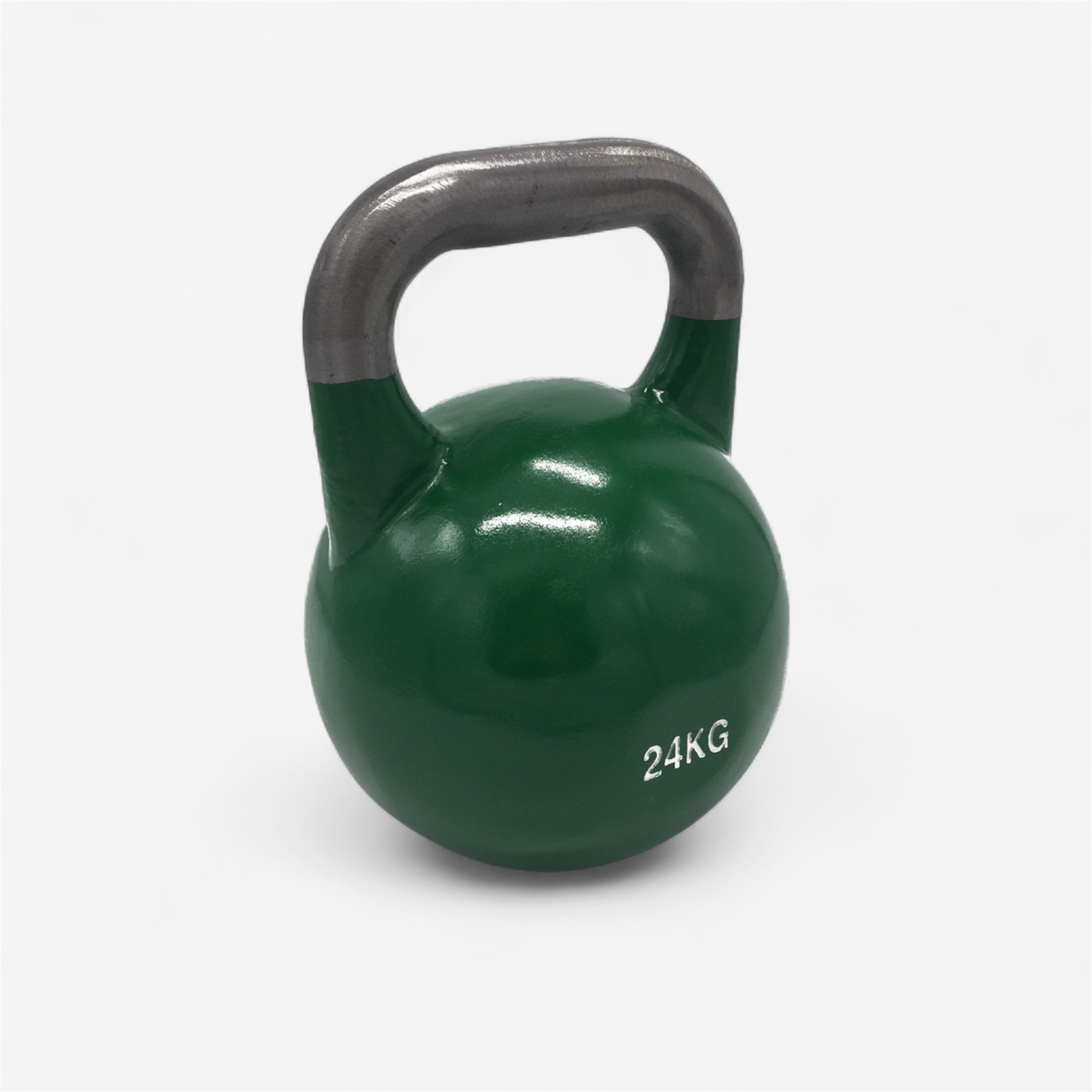 Kettlebell compétition 24kg vert - Barres, poids, disques, wall, etc... - FIT & RACK- Clubs - Entreprises - Collectivités - Associations