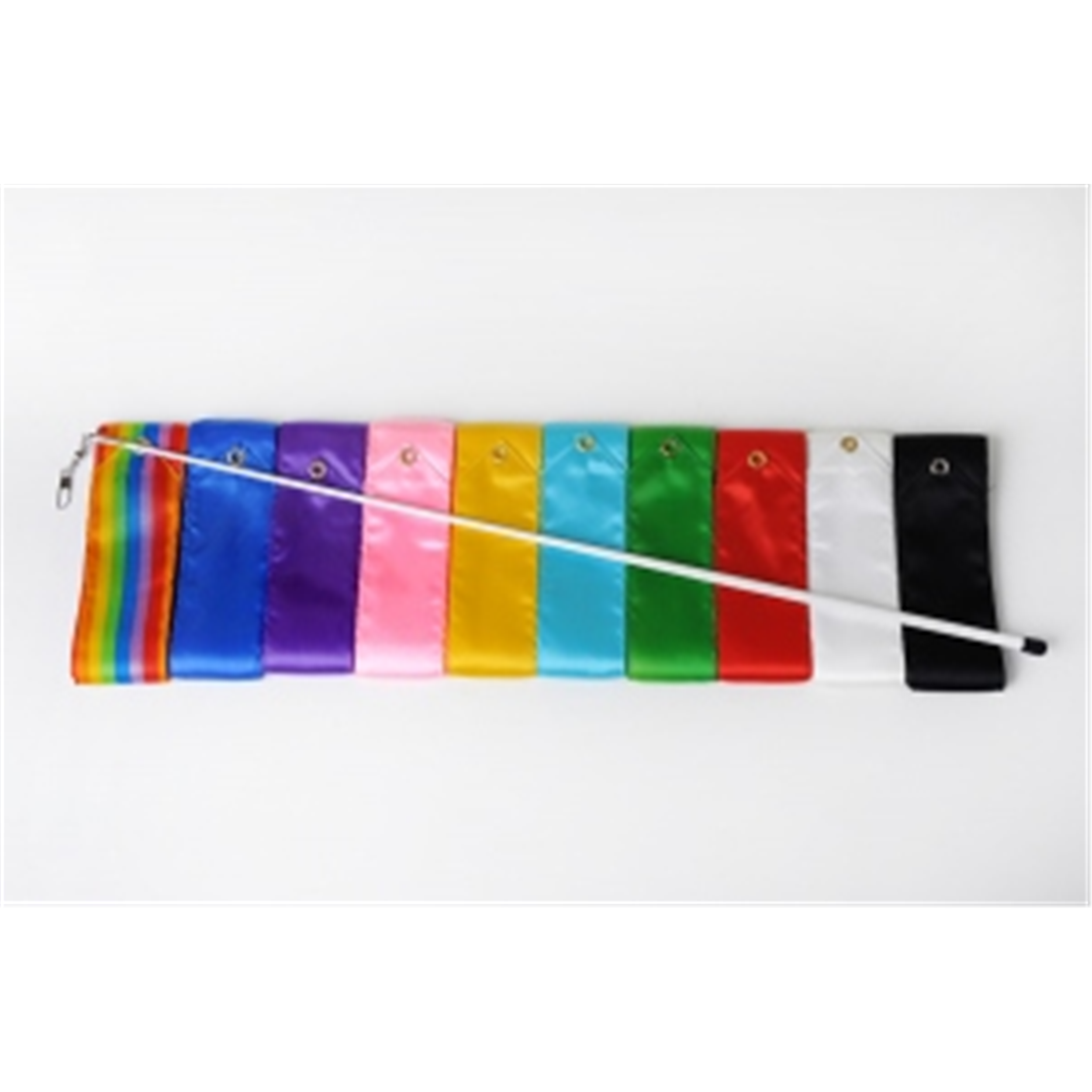 Lot 7 rubans grs compétition 6m - Gymnastique Rythmique - ROTOTECH-PLASTICO- Clubs - Entreprises - Collectivités - Associations