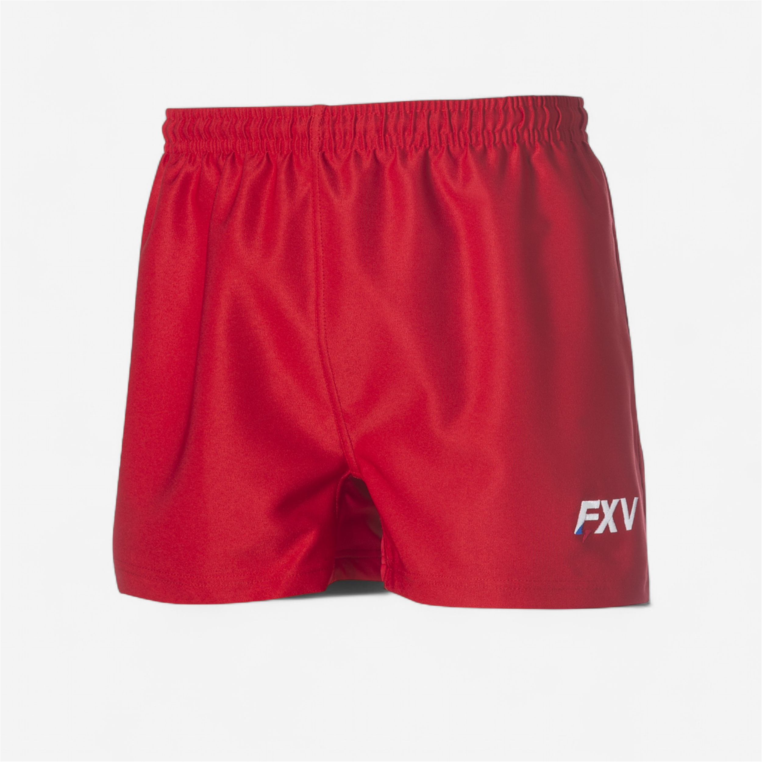 Short forcexv ad rouge - Rugby - FORCE XV- Clubs - Entreprises - Collectivités - Associations