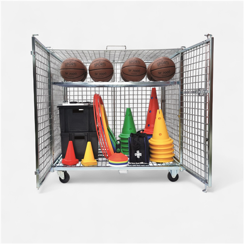 ARMOIRE DE RANGEMENT BASSE 2 PORTES