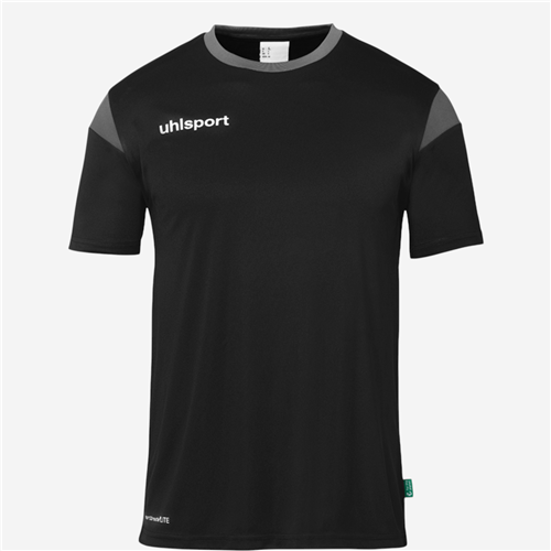 Maillot manches courtes football Uhlsport Enfant - Squad27 Noir/Gris 