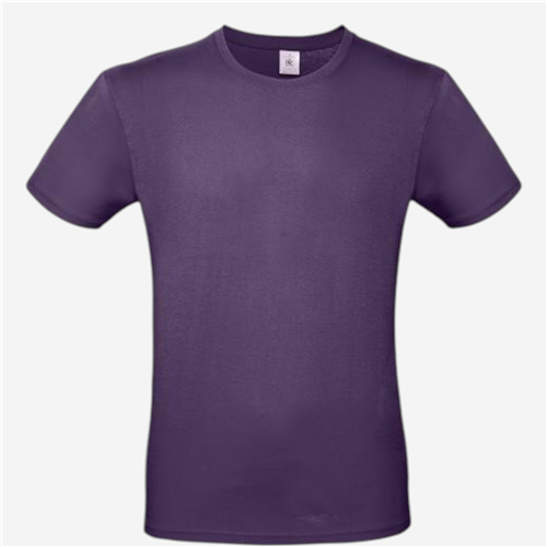 Tee shirt manches courtes mixte B&C - 150 Violet 
