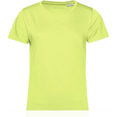 T-SHIRT COTON ORGANIC FEMME LIME