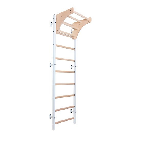Espalier barre de traction réglable gymnastique - BenchK 711W blanc bois