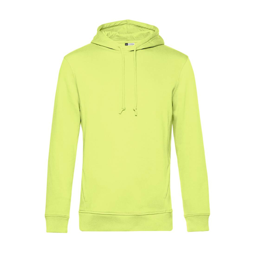 SWEAT CAPUCHE ORGANIC  LIME