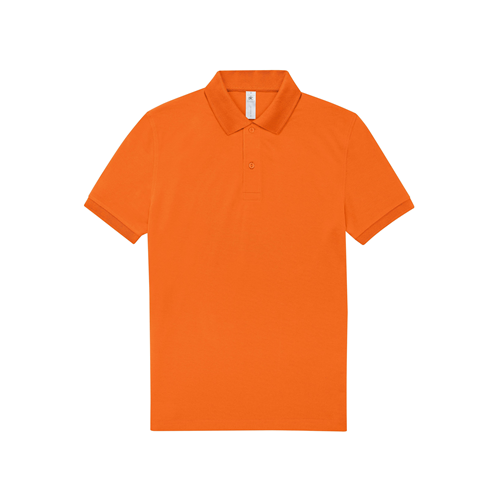 POLO COTON HOMME ORANGE 210