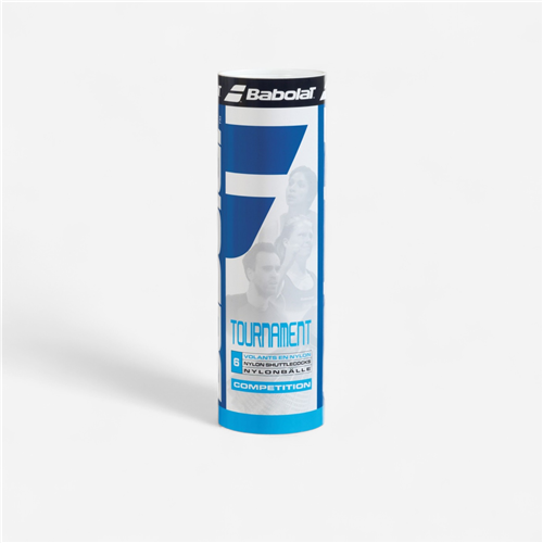 Volant plastique badminton Babolat - Tournament X6 Jaune 
