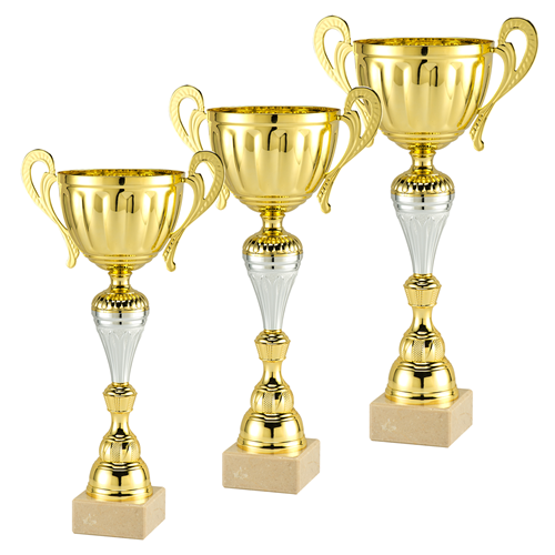 LOT DE 3 COUPES DE 3 HAUTEURS