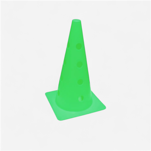 Cône percé économique 35 cm - Vert