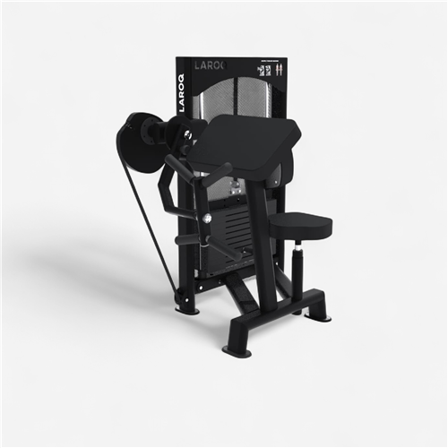 Appareil de musculation Laroq - Machine à biceps noir 60 Kg 