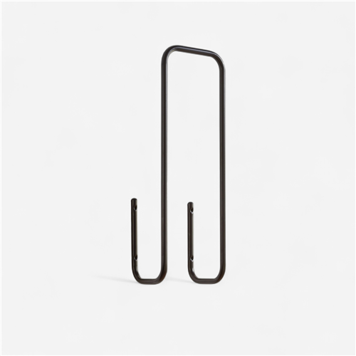 Porte-serviette mural Mottez - Noir