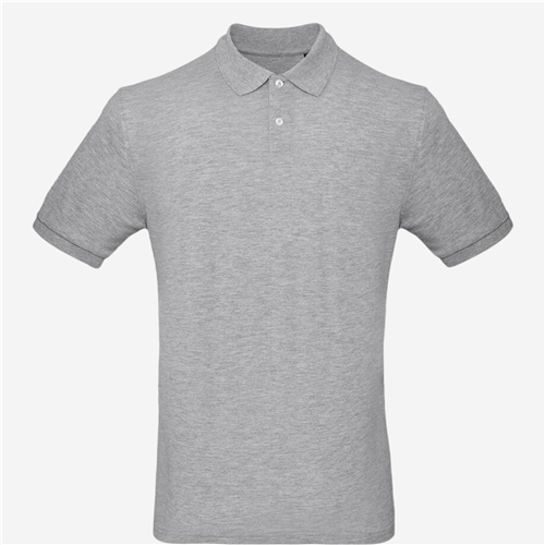 Polo homme B&C - Organic Gris Chine 
