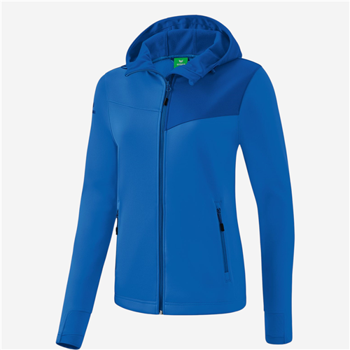 Veste Erima Femme - Softshell Perf bleu Roy