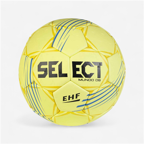 Ballon de handball Select taille 2 - Mundo jaune