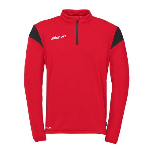 TOP UHLSPORT SQUAD27 1/4 JR ROUGE/NOIR