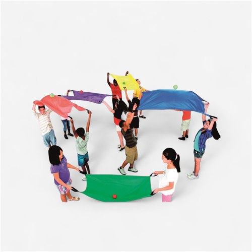 Parachutes baby gym Megaform - Lot de 6 pour 2 personnes