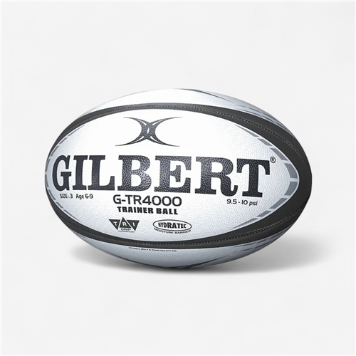 Ballon de rugby Gilbert taille 3 - G-Tr4000 noir