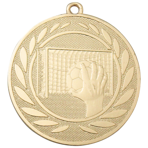 MEDAILLE HANDBALL OR 50 MM