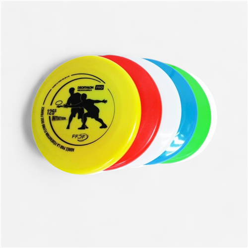 Disque volant ultimate Lmi&amp;Fox 125 gr - Lot de 5 disques initiation 