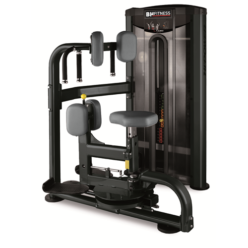 Machine de musculation - BH Fitness Rotary Dorso L430 noir