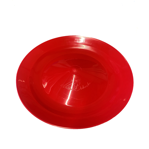 ASSIETTE CHINOISE ROUGE