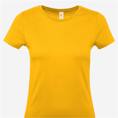 Tee shirt manches courtes femme B&C - 150 Or 