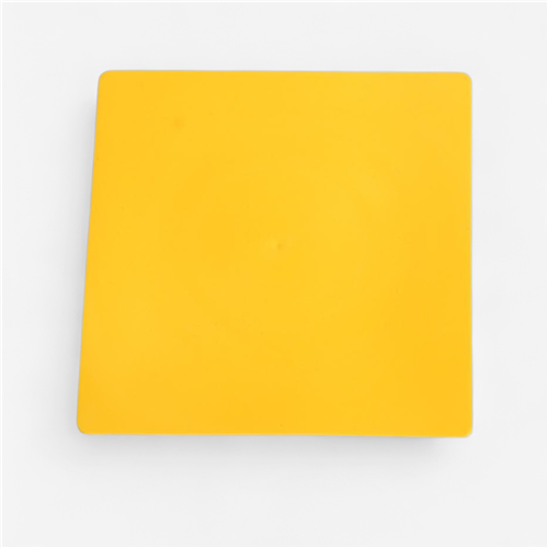 Marquage sol baby gym Csy Plastique - Lot de 6 carrés jaune