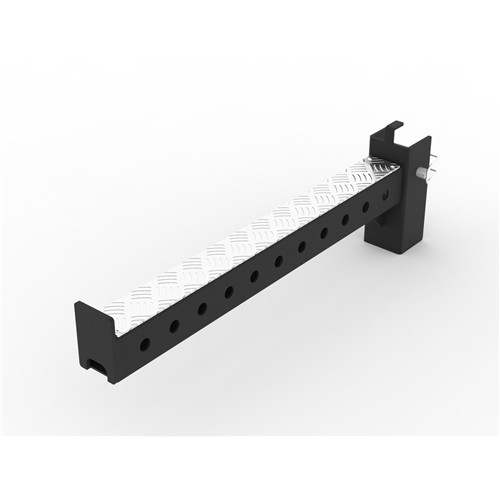 Barre de sécurité musculation Compétition - BDS-080-N Fit&#039;&amp;Rack noir 
