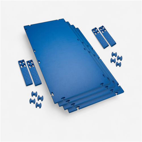 Aire d&#039;évolution gymnastique Sport 3D - Lot De 4 tapis