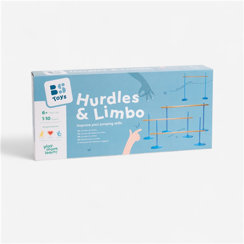Course de Haies et Limbo en bois BS Toys 