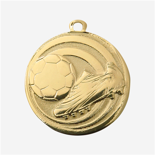 Médaille frappée 32 mm - Football Or 