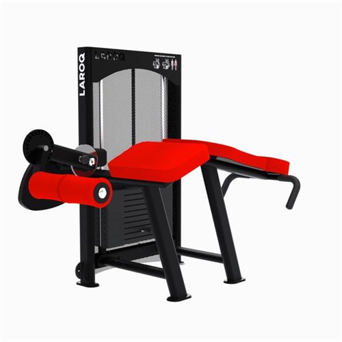 Machine ischios couché charge 80 Kg - Laroq NC33 rouge