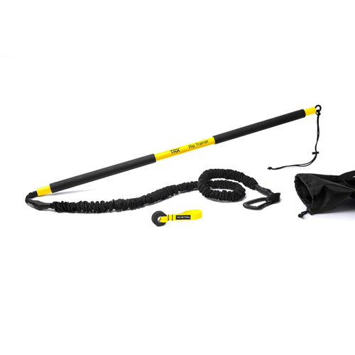 Barre lestée et élastique de résistance Rip Trainer - TRX Rip Trainer noir jaune