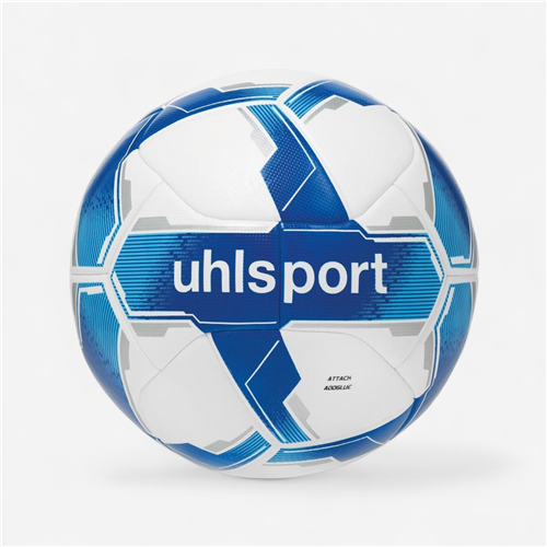 Ballon de football Uhlsport taille 4 - Attack Addglue blanc